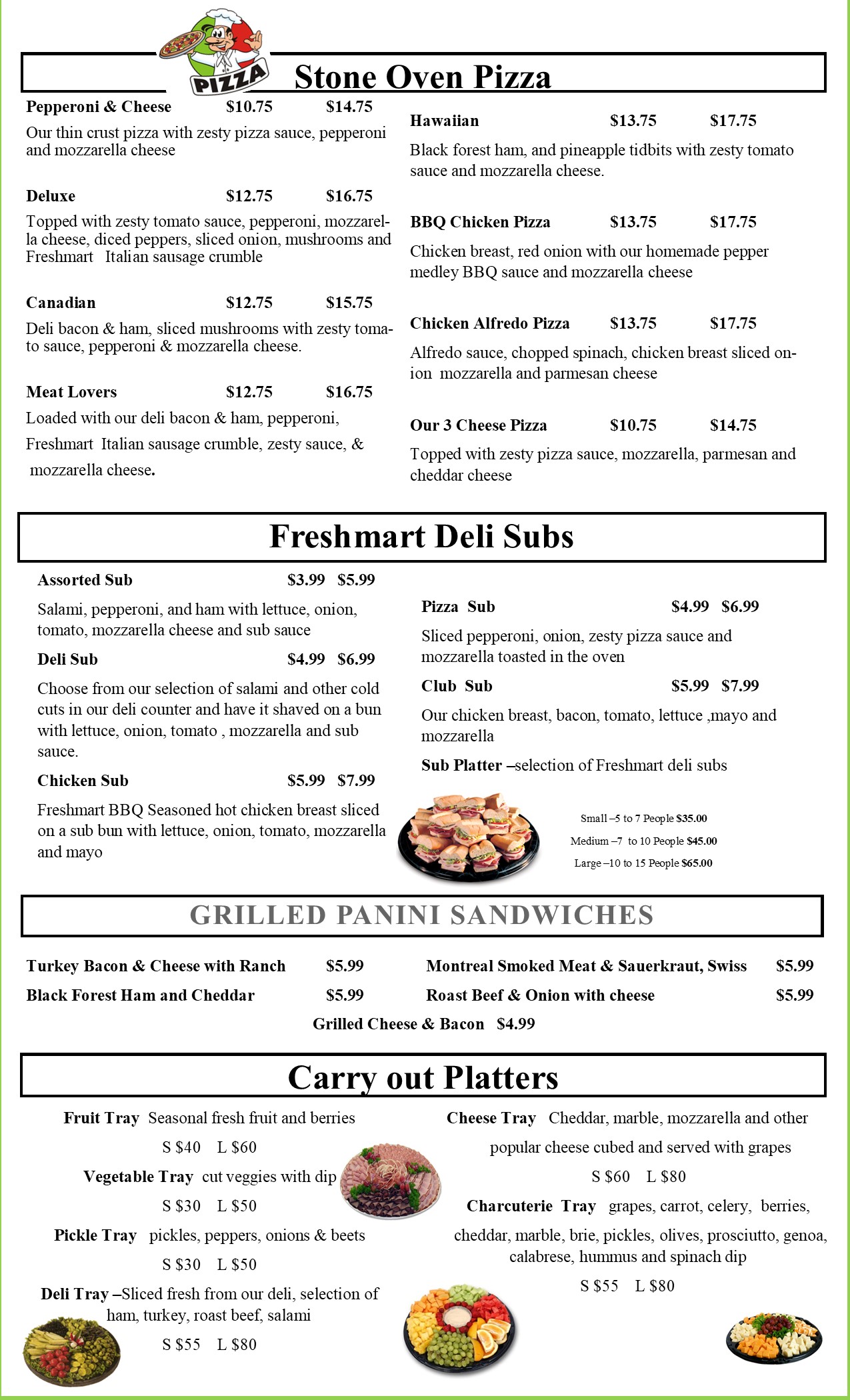 waitrose deli counter menu prices